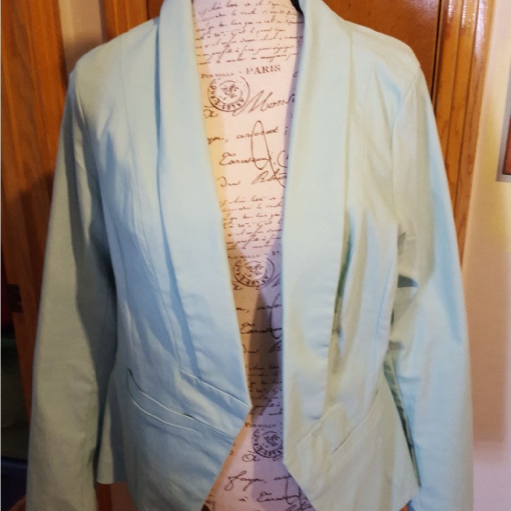 Torrid Mint Blazer Size 0